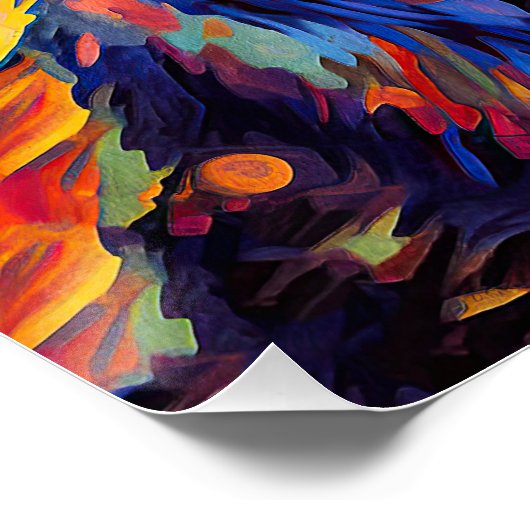 Die Dackel Hund 005 - Zetton Ziana Poster (Ecke)