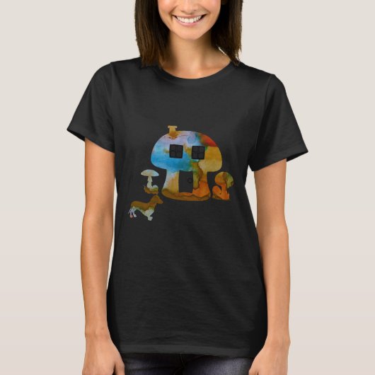 Die Dackel T-Shirt (Vorderseite)