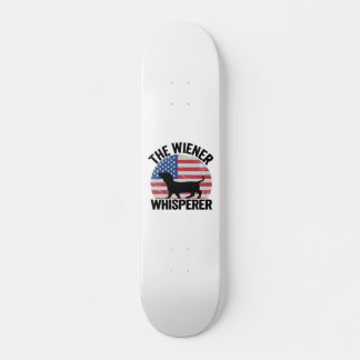 Die Dackel Whisperer Funny Dackel Skateboard