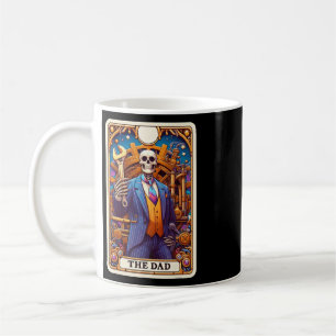 Die Dad Tarot Karte Skelett Vatertag Daddy Byby Kaffeetasse