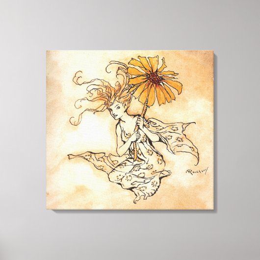 Die Daisy Fairy Leinwanddruck (Vorderseite)