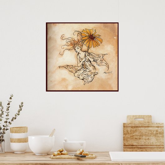 Die Daisy Fairy - Poster (Küche)