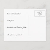 Die Daisy-Sammlung Ankündigungspostkarte (Rückseite)