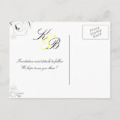 Die Daisy-Sammlung Ankündigungspostkarte (Rückseite)