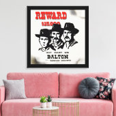 Die Dalton-Gang Leinwanddruck (Insitu (Wohnzimmer))