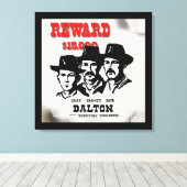 Die Dalton-Gang Leinwanddruck (Insitu (Holzboden))