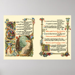 Die Dame am See Poster