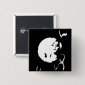 Die Dame Button (Vorne & Hinten)