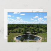 Die Dame der Basilika Fatima Shrine Rosary Pond Postkarte (Vorne/Hinten)