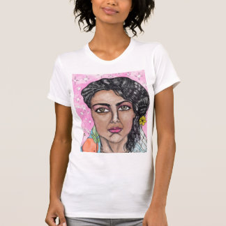 die Dame der Frucht und der Blumen T-Shirt