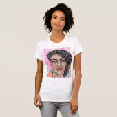die Dame der Frucht und der Blumen T-Shirt (Vorne ganz)