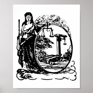 Die Dame der Gerechtigkeit Poster