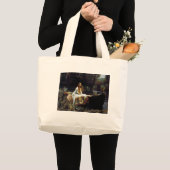 Die Dame der Schalotte Jumbo Stoffbeutel (Vorderseite (Produkt))