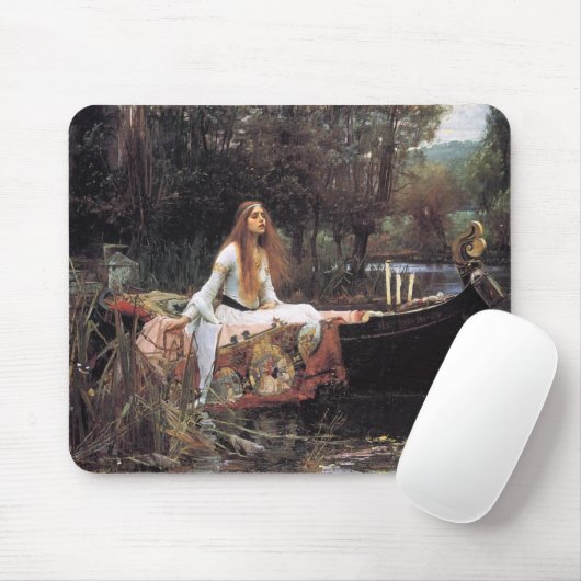Die Dame der Schalotte Mousepad (Mit Mouse)