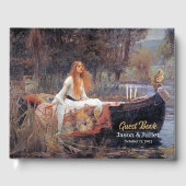 Die Dame der Shallot-Hochzeit Gästebuch (Vorderseite)