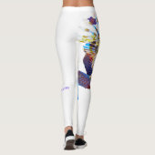 Die Dame der südlichen Meere Leggings (Rückseite)