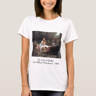 Die Dame des Schalotte-T - Shirt