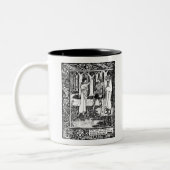 Die Dame des Sees, durch Aubrey Beardsley- HD Zweifarbige Tasse (Links)