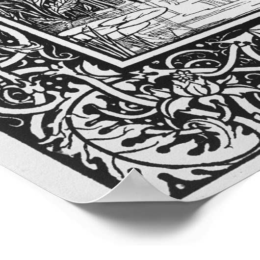 Die Dame des Sees telleth Arthur Poster (Ecke)