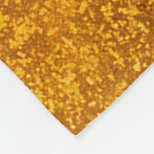 Die Dame in Gold, Gustav Klimt Fleece Blanket (Ecke)
