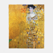 Die Dame in Gold, Gustav Klimt Fleecedecke (Vorderseite)