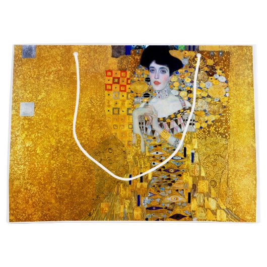 Die Dame in Gold, Gustav Klimt Große Geschenktüte (Vorderseite)