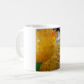 Die Dame in Gold, Gustav Klimt Kaffeetasse (Vorderseite Links)