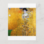 Die Dame in Gold, Gustav Klimt Postkarte (Vorderseite)