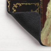 Die Dame in Rosa, 1867 Mousepad (Ecke)