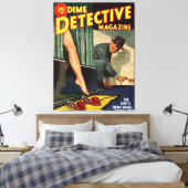 Die Dame kommt aus Hades Leinwanddruck (Insitu (Schlafzimmer))