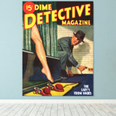 Die Dame kommt aus Hades Leinwanddruck (Insitu (Holzboden))