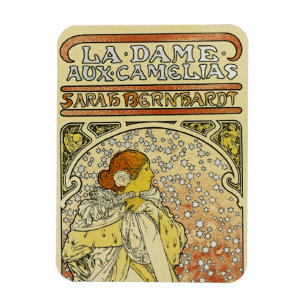 Die Dame mit den Kamelien Magnet