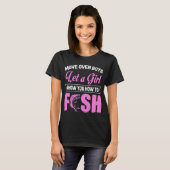 Die Dame mit Stiefeln 2 T-Shirt (Vorne ganz)