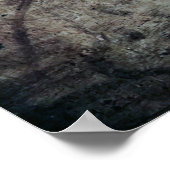 Die Dame mit verachtetem Haar, Leonardo da Vinci Poster (Ecke)