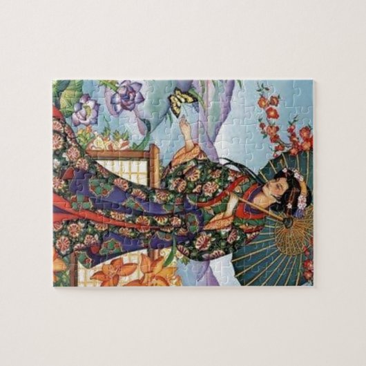 Die Dame Puzzle (Horizontal)