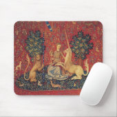 Die Dame und das Einhorn: Anblick Mousepad (Mit Mouse)