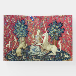 Die Dame und das Einhorn, die Augen Banner