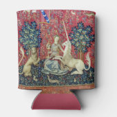 Die Dame und das Einhorn, die Augen Dosenkühler (Rückseite)