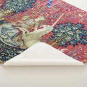 Die Dame und das Einhorn, die Augen Sherpadecke (3/4)