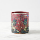 Die Dame und das Einhorn, die Augen Tasse (Zentrum)