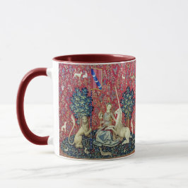 Die Dame und das Einhorn, die Augen Tasse