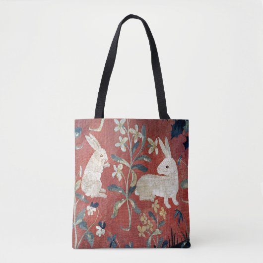 Die Dame und das Einhorn: "Geschmack" 2 Tasche (Vorderseite)