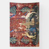 Die Dame und das Einhorn, Geschmack Banner (Vertikal)