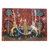 Die Dame und das Einhorn, Geschmack Große Geschenktüte (Rückseite)