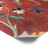 Die Dame und das Einhorn: 'Geschmack' Poster (Ecke)