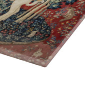 Die Dame und das Einhorn, Geschmack Schneidebrett (Ecke)