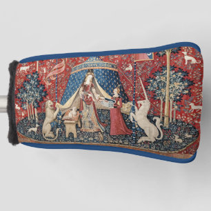 Die Dame und das Einhorn, meinem einzigen Wunsch Golf Headcover