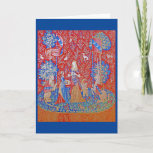 Die Dame und das Einhorn / Riechen Karte