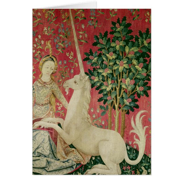 Die Dame und das Einhorn: 'Sight (Vorne)