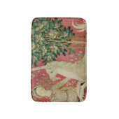Die Dame und das Einhorn: 'Sight Badematte (Vorderseite Vertikal)
